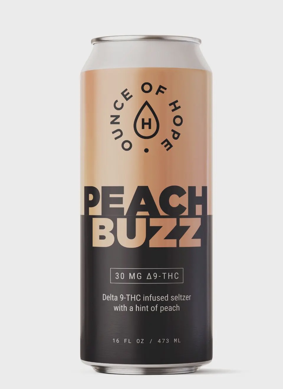 30mg D9 Seltzer / Peach Buzz